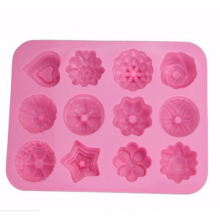 Cheap Different Shape Cake Decorating 3D Silicone Soap Molds